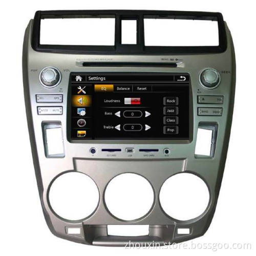 HONDA NEW CITY car dvd player gps navigation bluetooth dvbt isdb-t tv radio stereo